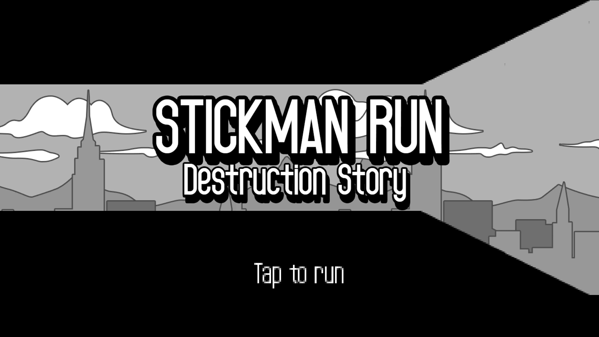 Stickman Run -Destruction Story